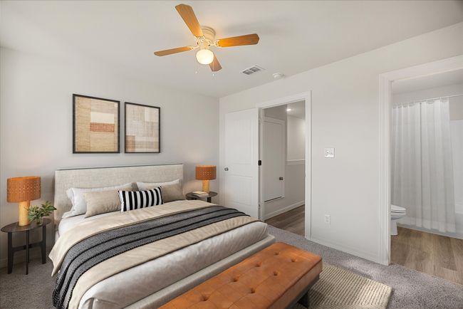 **Virtually Staged Bedroom With Ensuite Bathroom | Image 10
