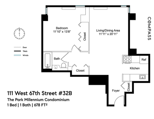 32b-101-111 W 67th St, New York, NY, 10023-5906 | Card Image