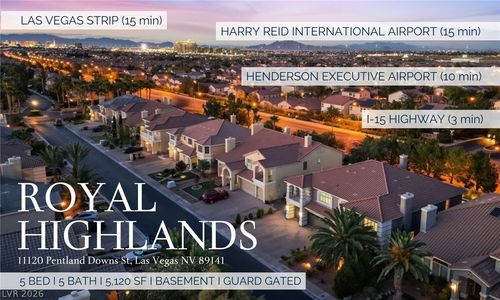 11120 Pentland Downs St, Las Vegas, NV, 89141-4360 | Card Image
