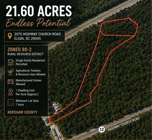 2070 Highway Church Rd, Elgin, SC, 29045 | Card Image