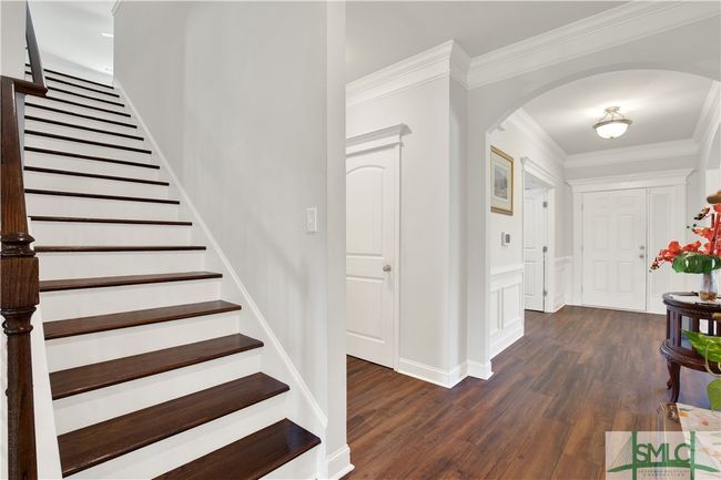 Beautiful wood tread steps leading upstairs | Image 24