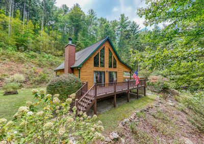 166 Franks Creek Road, Home with 2 bedrooms, 2 bathrooms and 1 parking in Robbinsville NC | Image 1