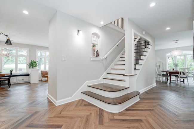 Staircase to the upstairs bedrooms | Image 7