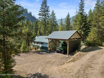 1256 Dry Creek Rd, House other with 1 bedrooms, 0 bathrooms and null parking in Clark Fork ID | Image 1