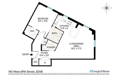 52-140 W 69th St, New York, NY, 10023-5400 | Card Image