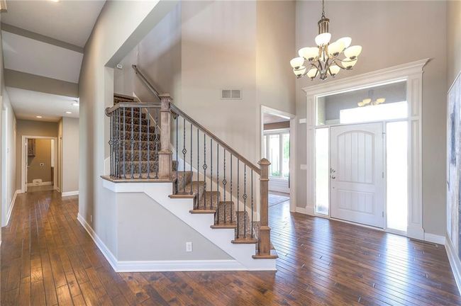 2 story dramatic entry Gorgeous hickory wood flooring throughout main floor | Image 8