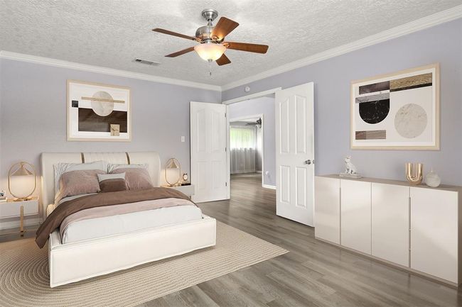 Virtually Staged Primary Bedroom | Image 8