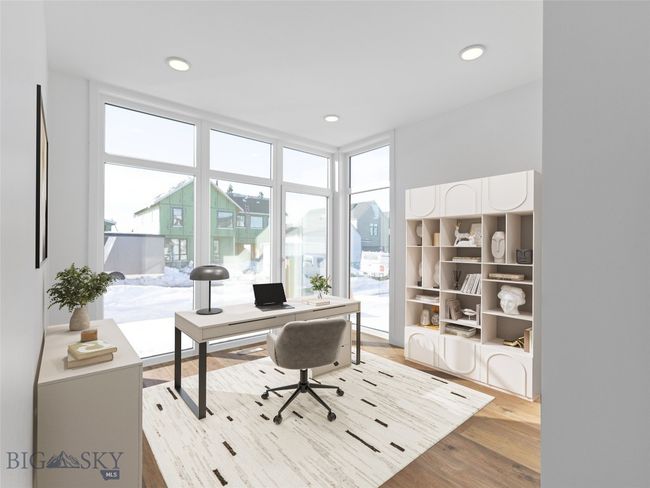 Office/Den off the main entry - virtually staged | Image 4