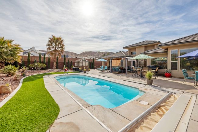 back yard looking east patio pool | Image 38