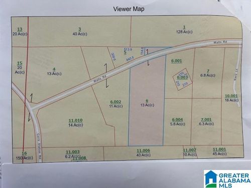 12-acres-0 Watts Rd, Munford, AL, 36268 | Card Image