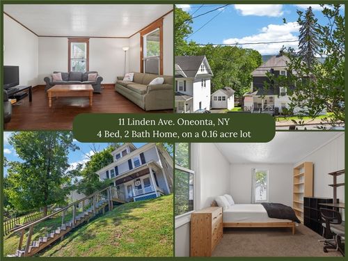 11 Linden Ave, Oneonta, NY, 13820-1409 | Card Image