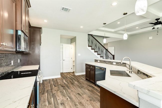 Gorgeous Quartz Countertops. Smooth Top Cook Stove | Image 12