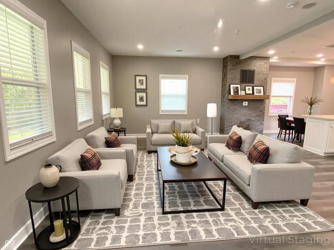 Large living room with potential to add a dining area | Image 5