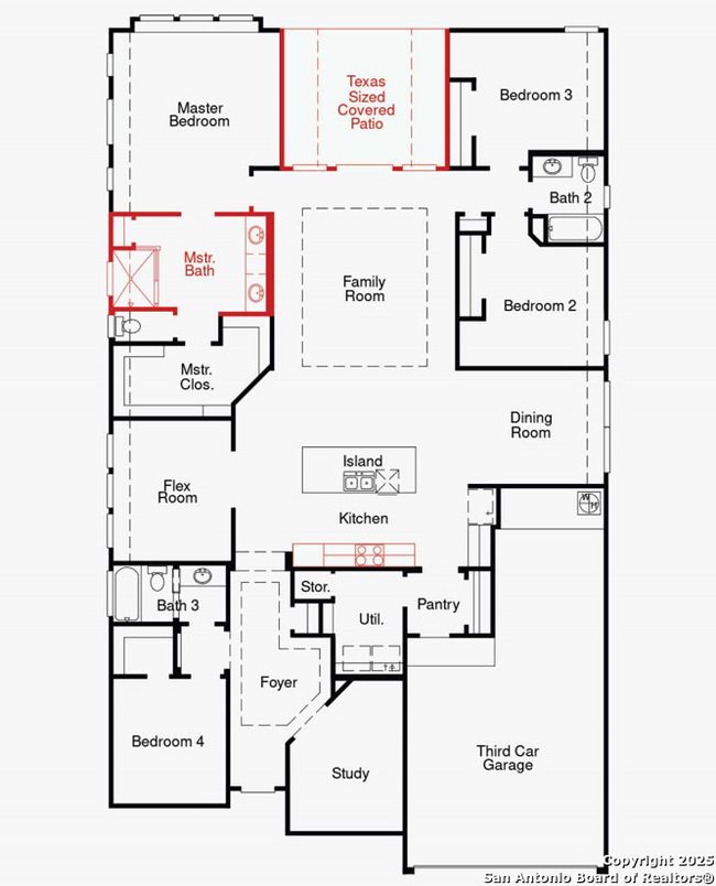 423 Field Fox, House other with 4 bedrooms, 3 bathrooms and null parking in Cibolo TX | Image 6
