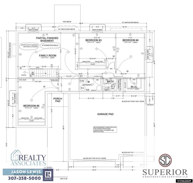 4921 Tranquility Way, House other with 5 bedrooms, 3 bathrooms and null parking in Casper WY | Image 28