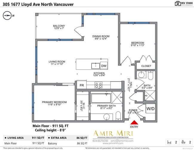 305 - 1677 Lloyd Avenue, Condo with 2 bedrooms, 0 bathrooms and 1 parking in North Vancouver BC | Image 21