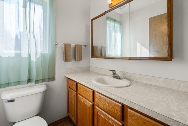 Bathroom with vanity and toilet | Image 11