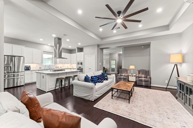 Easy access to the kitchen with an open floor plan. | Image 7