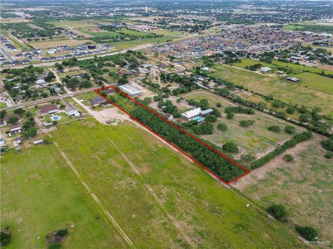 Overview of rural landscape featuring property parcel outlined | Image 15