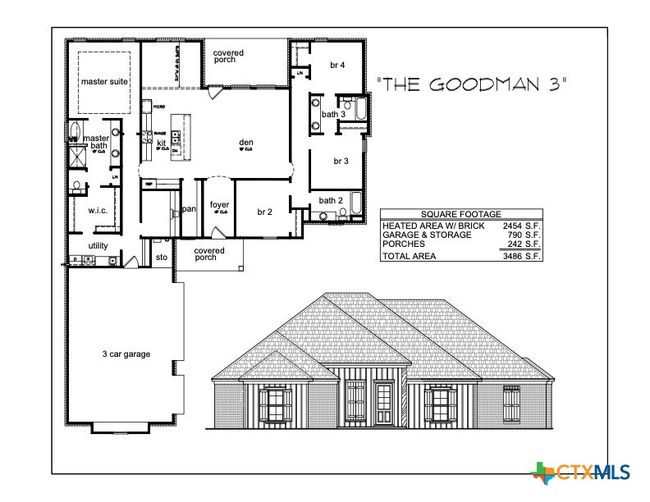 1325 Shirley Faye Lane, House other with 4 bedrooms, 3 bathrooms and null parking in Salado TX | Image 17