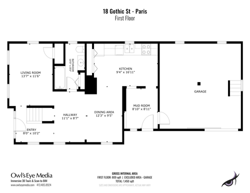 18 Gothic St, South Paris, ME, 04281-1313 | Card Image