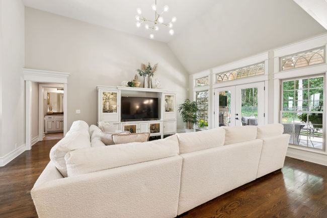 Beautiful Hardwood Floors and loads of windows to enjoy these beautiful wooded views... | Image 12