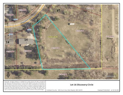 Lot 16 Discovery Cir, Park Rapids, MN, 56470 | Card Image