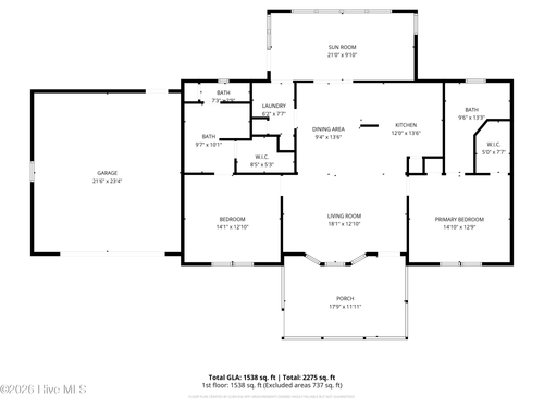 1018 Waterview Ln, Carolina Shores, NC, 28467-2261 | Card Image