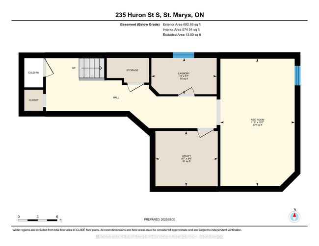 235 Huron St S, House attached with 3 bedrooms, 2 bathrooms and 3 parking in Saint Marys ON | Image 42