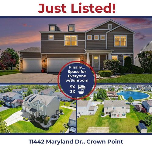 11442 Maryland Dr, Crown Point, IN, 46307 | Card Image