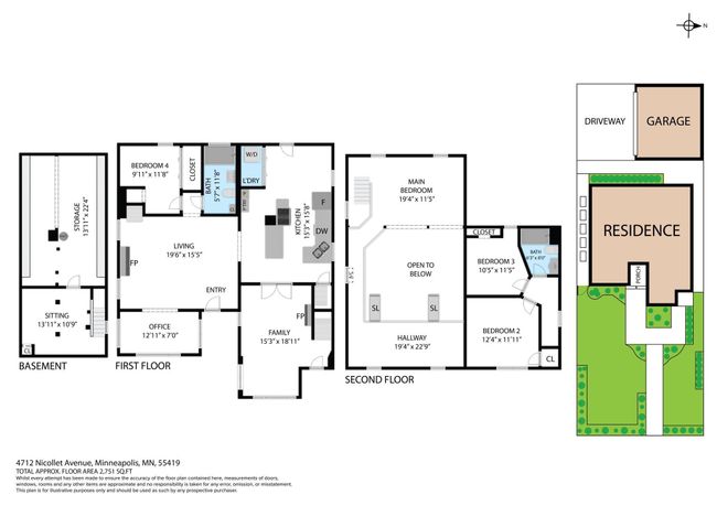 4712 Nicollet Ave, House other with 4 bedrooms, 2 bathrooms and null parking in Minneapolis MN | Image 44