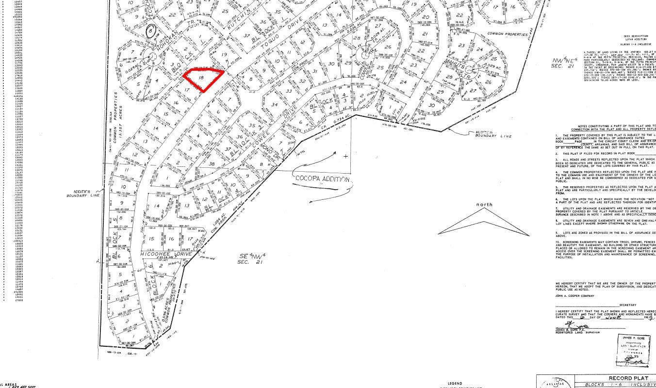 Land in Cherokee Village 2