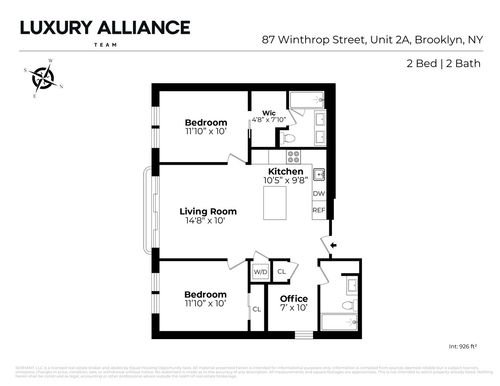 2a-87 Winthrop St, Brooklyn, NY, 11225-6008 | Card Image