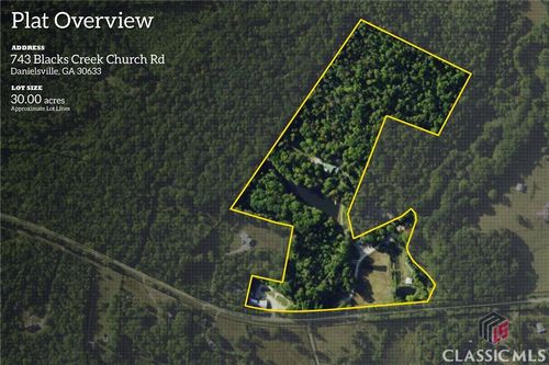 743 Blacks Creek Church Rd, Danielsville, GA, 30633-2615 | Card Image