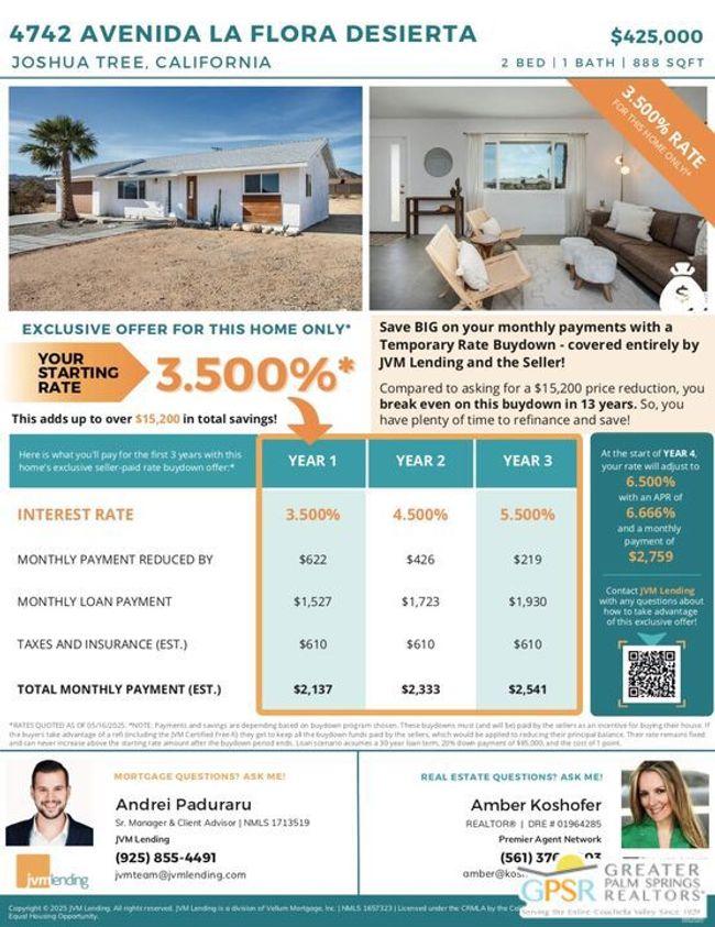 4742 Avenida La Flora Desierta, House other with 2 bedrooms, 1 bathrooms and 3 parking in Joshua Tree CA | Image 39