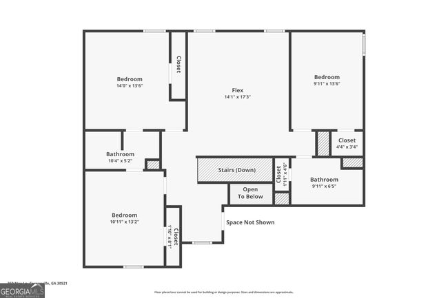 360 May Ln, House other with 4 bedrooms, 4 bathrooms and 2 parking in Carnesville GA | Image 67