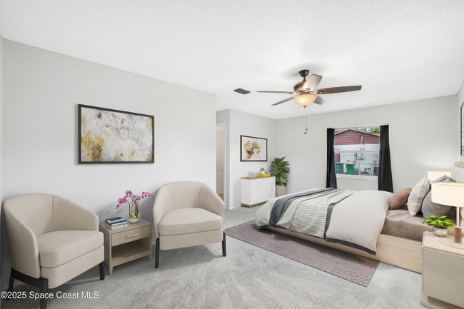Virtual staged Master Bedroom. | Image 20