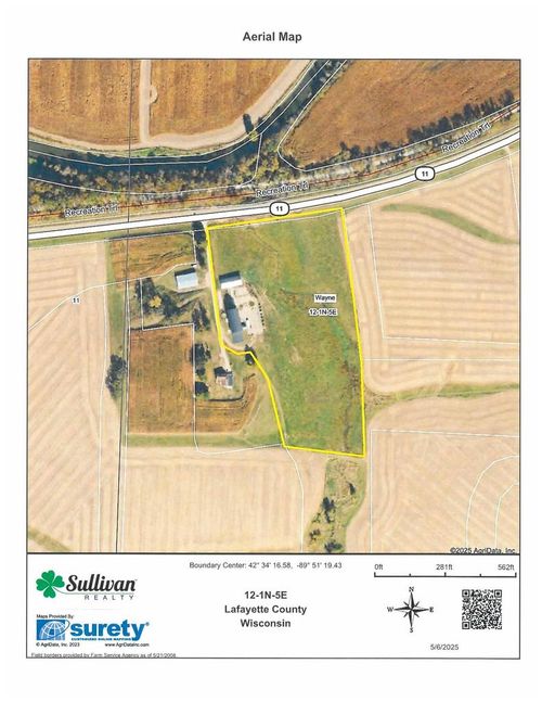 TBD Old Highway 11, South Wayne, WI, 53587 | Card Image