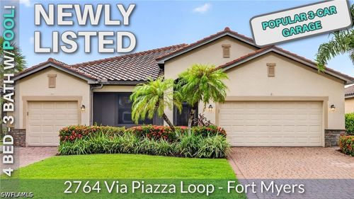 2764 Via Piazza Loop, FORT MYERS, FL, 33905-5562 | Card Image