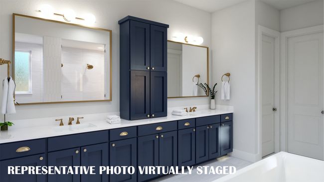 You'll find outstanding space and style in our Brenham III owners bath. REPRESENTATIVE PHOTO VIRTUALLY STAGED | Image 12