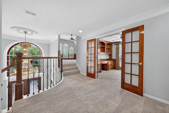 Upstairs Landing leading to Private office and media room. | Image 27