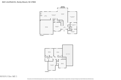 3641 Litchfield Dr, Rocky Mount, NC, 27803-1157 | Card Image