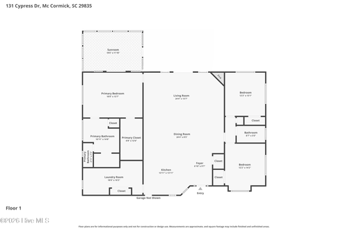 131 Cypress Dr, Mc Cormick, SC, 29835-2717 | Card Image