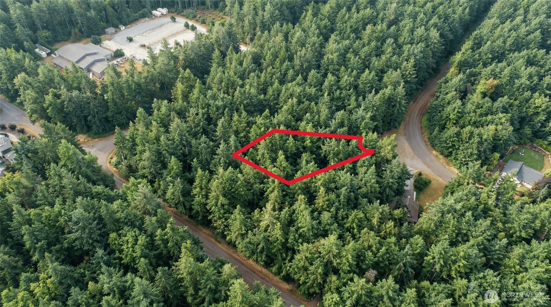 Land in Anderson Island