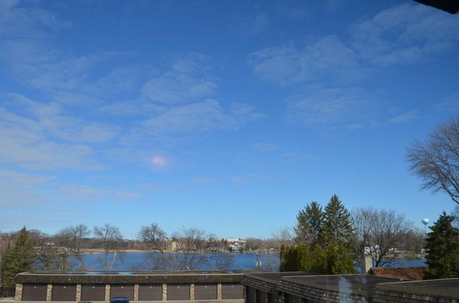 Partial Black Lake ( FYI - Black Lake is part of Lake Minnetonka) Water View from the Living Room Patio Door and Your Deck | Image 11