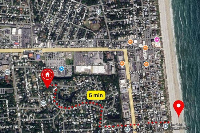 806 Cherry St, House other with 4 bedrooms, 3 bathrooms and null parking in Neptune Beach FL | Image 4