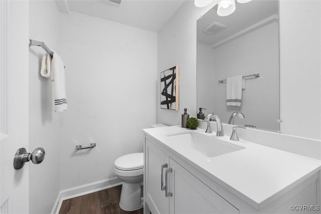 BRAND new half bath on lower level of home | Image 27