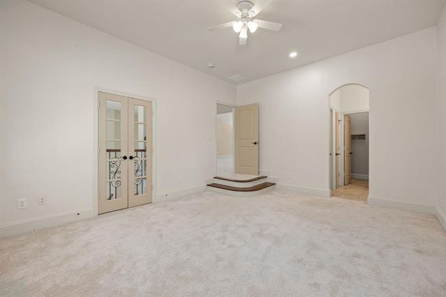 Another view of front bedroom with Juliet balcony. | Image 38