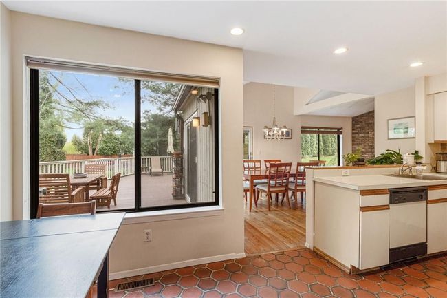 Eat in kitchen over looking deck | Image 16