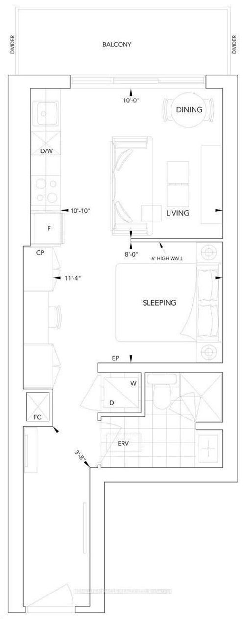 1406-101 Erskine Ave, Toronto, ON, M4P0C5 | Card Image